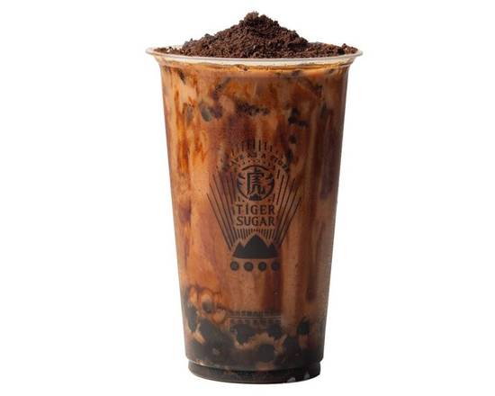 芝士黑巧克力波霸鮮奶 Cheese Dark Chocolate Oreo Boba Milk